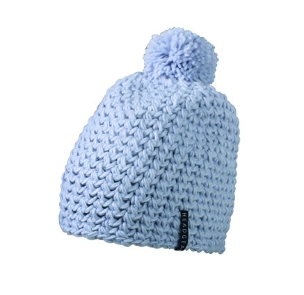 Myrtle Beach_MB7939_Unicoloured Crocheted Cap with Pompon