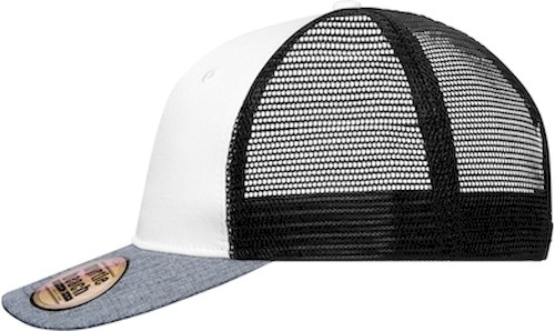Myrtle Beach_MB6244_6 Panel Mesh Cap Mélange